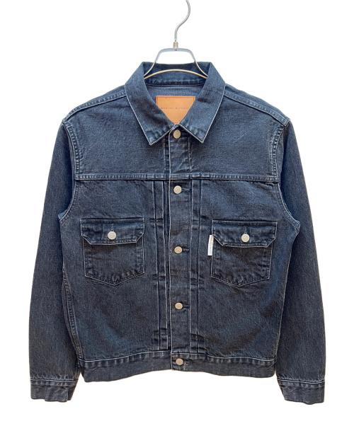Manual Alphabet（マニュアル アルファベット）Manual Alphabet (マニュアル アルファベット) デニムジャケット ブラック サイズ:3の古着・服飾アイテム