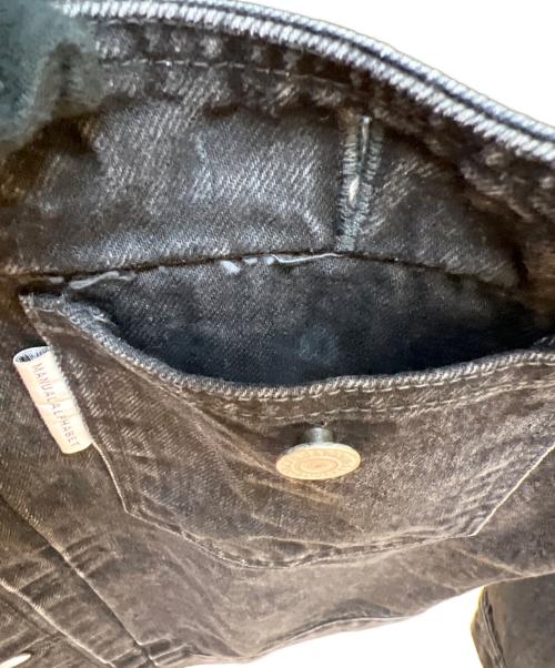 Manual Alphabet（マニュアル アルファベット）Manual Alphabet (マニュアル アルファベット) デニムジャケット ブラック サイズ:3の古着・服飾アイテム