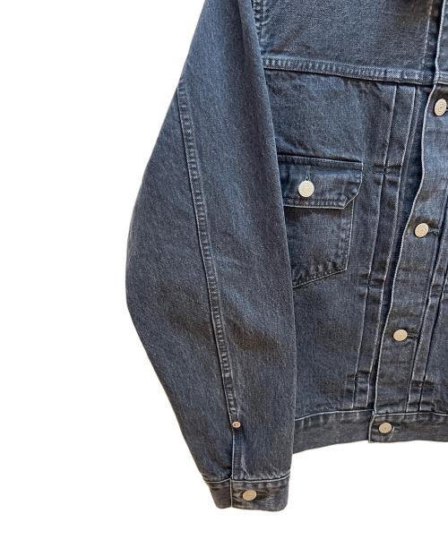 Manual Alphabet（マニュアル アルファベット）Manual Alphabet (マニュアル アルファベット) デニムジャケット ブラック サイズ:3の古着・服飾アイテム