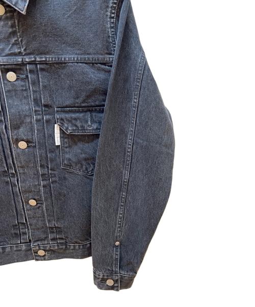 Manual Alphabet（マニュアル アルファベット）Manual Alphabet (マニュアル アルファベット) デニムジャケット ブラック サイズ:3の古着・服飾アイテム