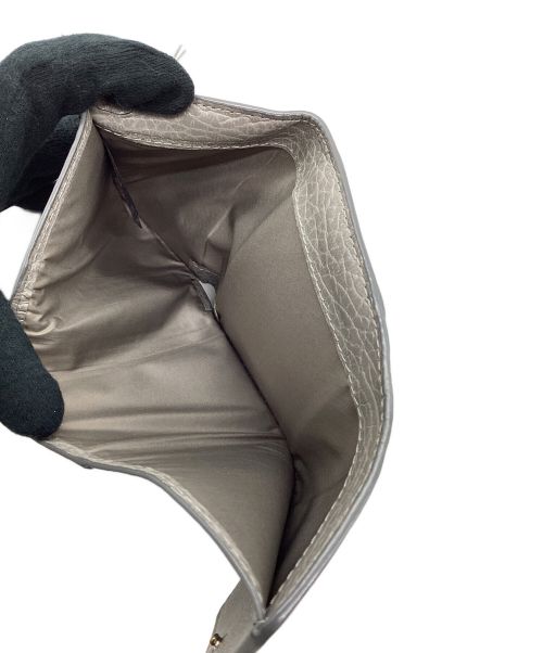 Maison Margiela（メゾンマルジェラ）Maison Margiela (メゾンマルジェラ) 2つ折り財布 グレーの古着・服飾アイテム