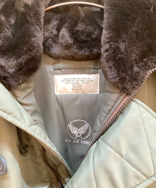U.S.AIRFORCE（ユーエス エアフォース）U.S.AIRFORCE (ユーエス エアフォース) N-3Bタイプコート オリーブ サイズ:Mの古着・服飾アイテム
