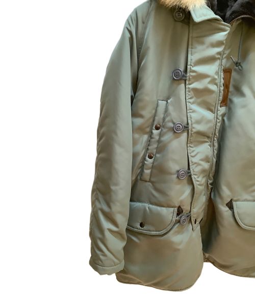 U.S.AIRFORCE（ユーエス エアフォース）U.S.AIRFORCE (ユーエス エアフォース) N-3Bタイプコート オリーブ サイズ:Mの古着・服飾アイテム