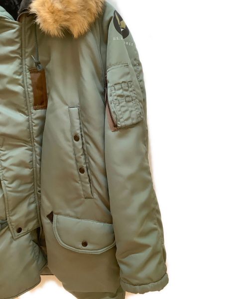 U.S.AIRFORCE（ユーエス エアフォース）U.S.AIRFORCE (ユーエス エアフォース) N-3Bタイプコート オリーブ サイズ:Mの古着・服飾アイテム