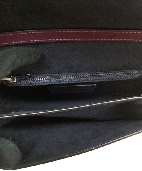 COACH（コーチ）COACH (コーチ) ハットンショルダーバッグ パープルの古着・服飾アイテム