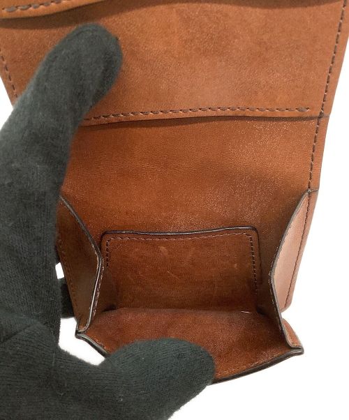 WILDSWANS（ワイルドスワンズ）WILDSWANS (ワイルドスワンズ) 2つ折り財布 ブラウンの古着・服飾アイテム
