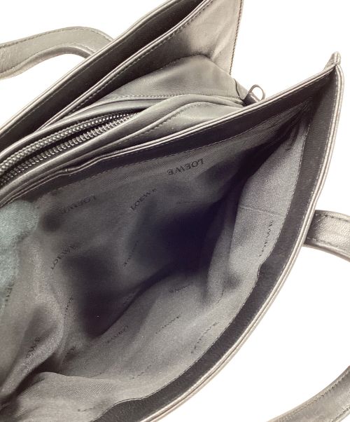 LOEWE（ロエベ）LOEWE (ロエベ) ハンドバッグ ブラックの古着・服飾アイテム