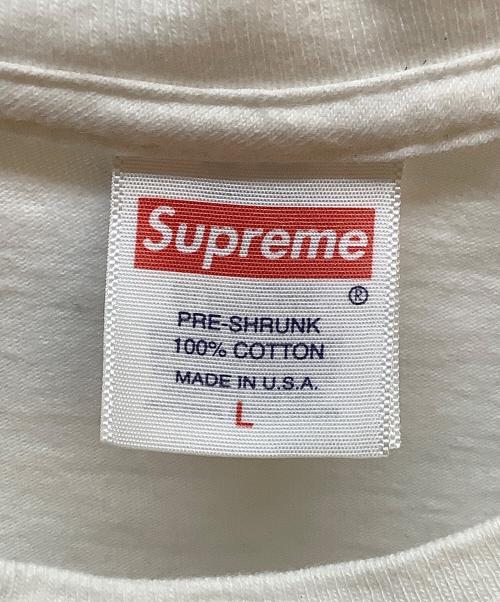 SUPREME（シュプリーム）SUPREME (シュプリーム) プリントTシャツ ホワイト サイズ:Lの古着・服飾アイテム