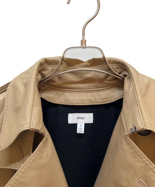 HYKE（ハイク）HYKE (ハイク) ライナー付トレンチコート ベージュ サイズ:Lの古着・服飾アイテム
