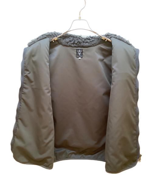 South2 West8（サウスツー ウエストエイト）South2 West8 (サウスツー ウエストエイト) ベスト グレー サイズ:xsの古着・服飾アイテム
