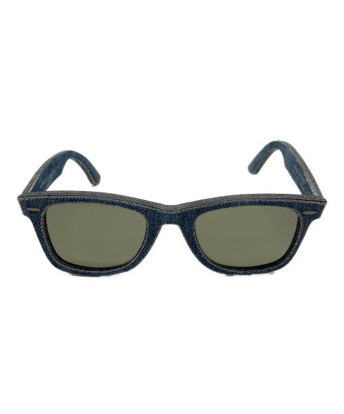 RAY-BAN（レイバン）RAY-BAN (レイバン) DENIM WAYFARER ブラック×インディゴ サイズ:52□22の古着・服飾アイテム