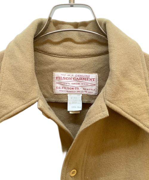 FILSON GARMENT（フィルソン ガーメント）FILSON GARMENT (フィルソン ガーメント) ウールジャケット ベージュ サイズ:Mの古着・服飾アイテム