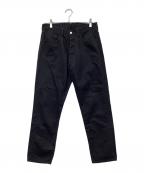 KAPTAIN SUNSHINEキャプテンサンシャイン）の古着「Baggy Cut 5Pkt Pants」｜ブラック