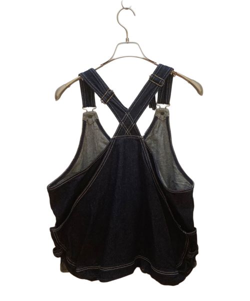 Snow peak（スノーピーク）Snow peak (スノーピーク) 焚火デニムベスト ネイビー サイズ:Mの古着・服飾アイテム