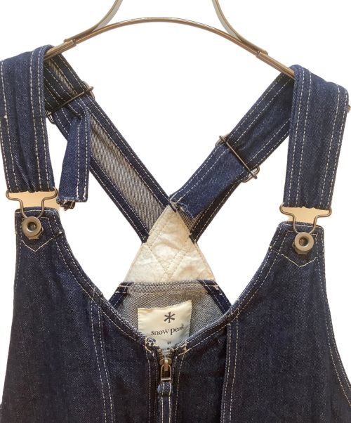 Snow peak（スノーピーク）Snow peak (スノーピーク) 焚火デニムベスト ネイビー サイズ:Mの古着・服飾アイテム