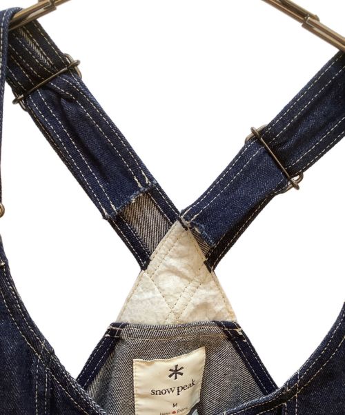 Snow peak（スノーピーク）Snow peak (スノーピーク) 焚火デニムベスト ネイビー サイズ:Mの古着・服飾アイテム