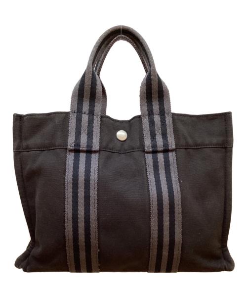 HERMES（エルメス）HERMES (エルメス) ハンドバッグ ブラックの古着・服飾アイテム