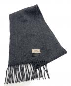 HERMESエルメス）の古着「カシミヤマフラー」｜グレー