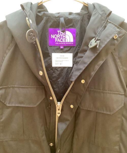 THE NORTHFACE PURPLELABEL（ザ・ノースフェイス パープルレーベル）THE NORTHFACE PURPLELABEL (ザ・ノースフェイス パープルレーベル) 65/35 Mountain Parka ブラック サイズ:Mの古着・服飾アイテム