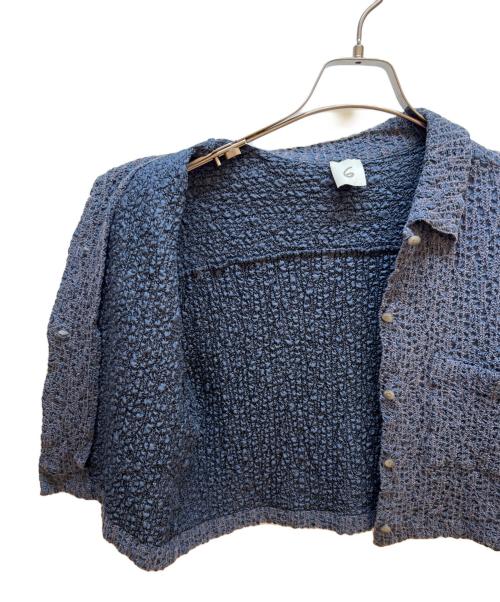 6(ROKU) BEAUTY&YOUTH（ロク ビューティーアンドユース）6(ROKU) BEAUTY&YOUTH (ロク ビューティーアンドユース) 半袖シャツ ブルー サイズ:FREEの古着・服飾アイテム