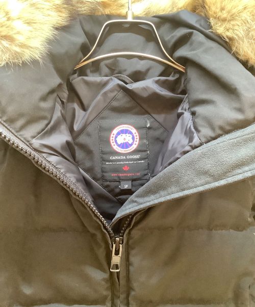 CANADA GOOSE（カナダグース）CANADA GOOSE (カナダグース) ダウンジャケット ブラック サイズ:Sの古着・服飾アイテム