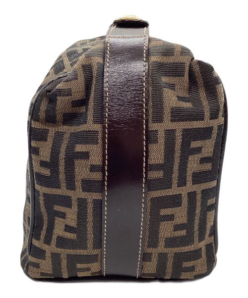 FENDI（フェンディ）FENDI (フェンディ) バニティハンドバッグ ブラウンの古着・服飾アイテム