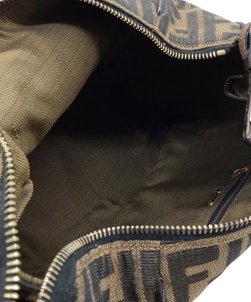 FENDI（フェンディ）FENDI (フェンディ) バニティハンドバッグ ブラウンの古着・服飾アイテム