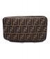 中古・古着 FENDI (フェンディ) バニティハンドバッグ ブラウン：38000円