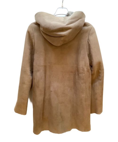 UNITED ARROWS TOKYO（ユナイテッドアローズトウキョウ）UNITED ARROWS TOKYO (ユナイテッドアローズトウキョウ) ムートンコート ベージュ サイズ:38の古着・服飾アイテム