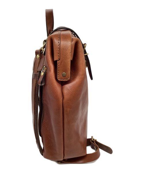 Herz（ヘルツ）Herz (ヘルツ) ラックスリュック ブラウンの古着・服飾アイテム