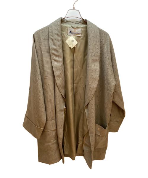 Aquascutum（アクアスキュータム）Aquascutum (アクアスキュータム) コート ベージュ サイズ:Lの古着・服飾アイテム
