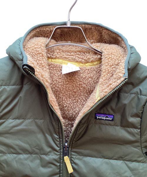 Patagonia（パタゴニア）Patagonia (パタゴニア) リバーシブルボアジャケット グリーン サイズ:XLの古着・服飾アイテム