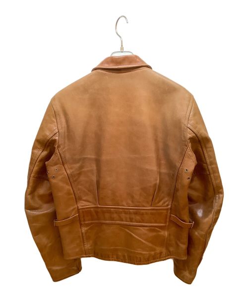 INDIAN（インディアン）INDIAN (インディアン) レザージャケット キャメル サイズ:36の古着・服飾アイテム
