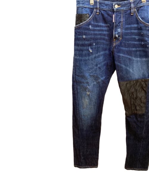 DSQUARED2（ディースクエアード）DSQUARED2 (ディースクエアード) Classic kenny twist jean インディゴ サイズ:46の古着・服飾アイテム