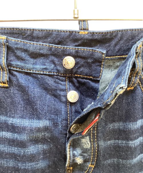 DSQUARED2（ディースクエアード）DSQUARED2 (ディースクエアード) Classic kenny twist jean インディゴ サイズ:46の古着・服飾アイテム