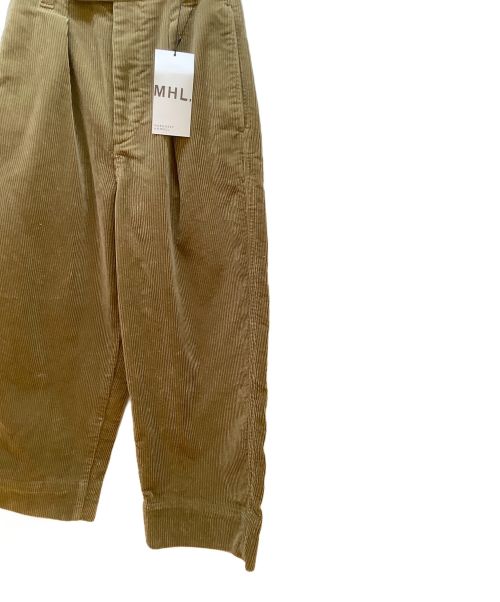 MHL（エムエイチエル）MHL (エムエイチエル) コーデュロイパンツ ベージュ 未使用品の古着・服飾アイテム
