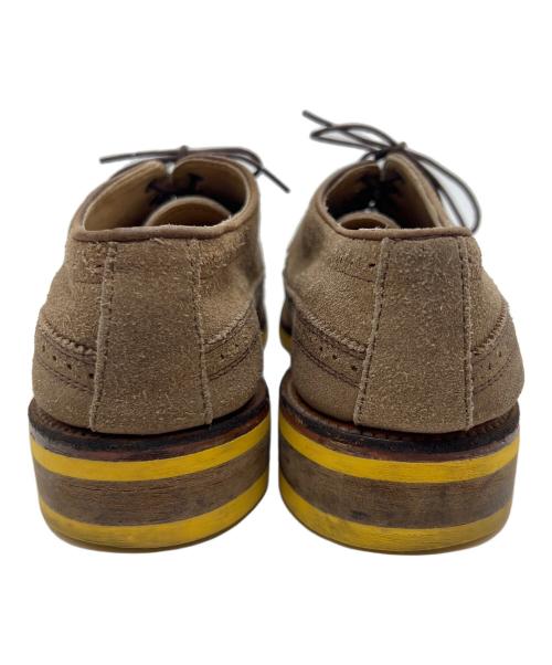 WALK-OVER（ウォークオーバー）WALK-OVER (ウォークオーバー) ウィングチップシューズ ベージュ サイズ:Mの古着・服飾アイテム