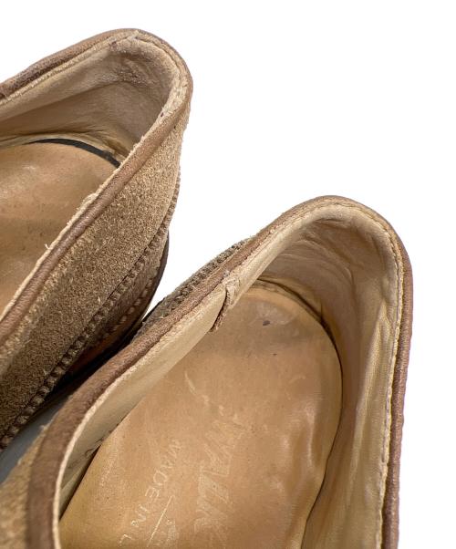 WALK-OVER（ウォークオーバー）WALK-OVER (ウォークオーバー) ウィングチップシューズ ベージュ サイズ:Mの古着・服飾アイテム