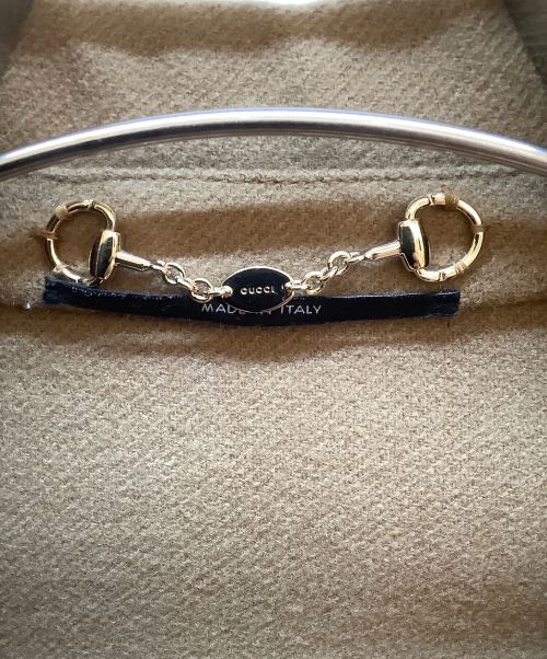 GUCCI（グッチ）GUCCI (グッチ) カシミヤ混コート ベージュ サイズ:36の古着・服飾アイテム