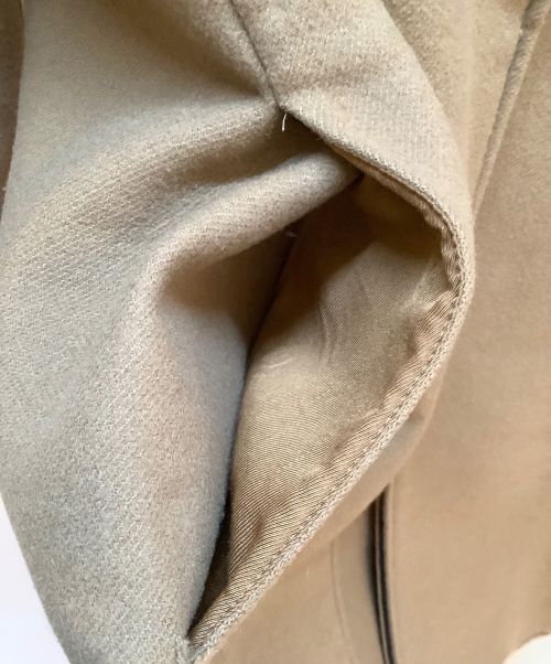 GUCCI（グッチ）GUCCI (グッチ) カシミヤ混コート ベージュ サイズ:36の古着・服飾アイテム