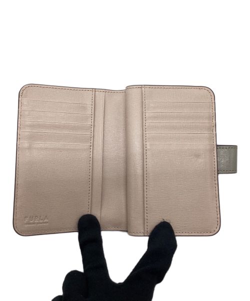 FULRA（フルラ）FULRA (フルラ) 2つ折り財布 グレーの古着・服飾アイテム