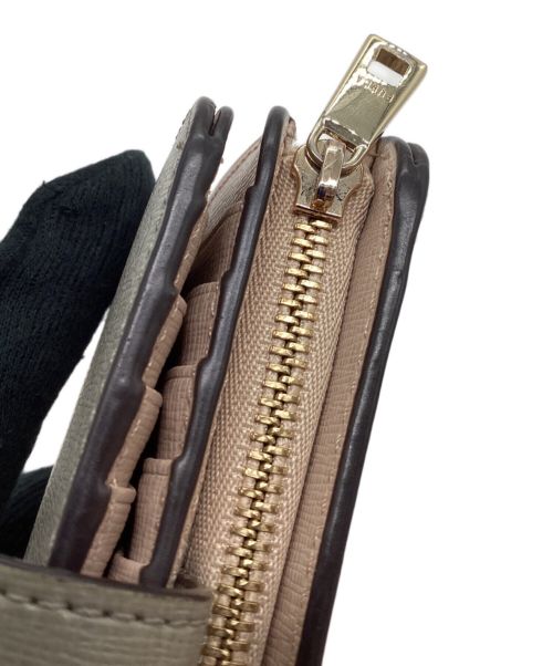 FULRA（フルラ）FULRA (フルラ) 2つ折り財布 グレーの古着・服飾アイテム