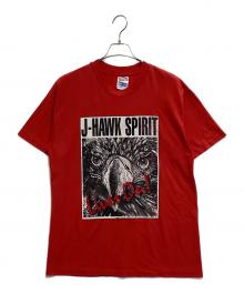 Hanes（ヘインズ）の古着「プリントTシャツ」｜レッド