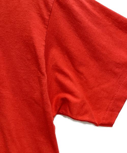 Hanes（ヘインズ）Hanes (ヘインズ) プリントTシャツ レッド サイズ:Lの古着・服飾アイテム