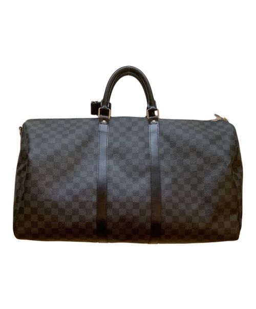 LOUIS VUITTON（ルイ ヴィトン）LOUIS VUITTON (ルイ ヴィトン) トラベルバッグ ブラックの古着・服飾アイテム