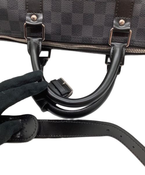 LOUIS VUITTON（ルイ ヴィトン）LOUIS VUITTON (ルイ ヴィトン) トラベルバッグ ブラックの古着・服飾アイテム