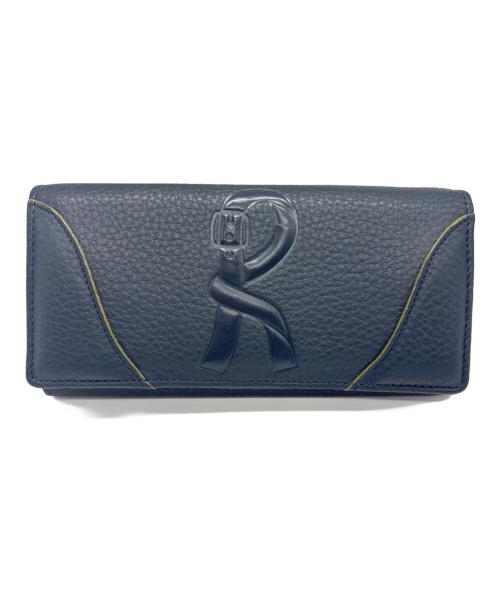 Giada Roberia di Camerino（ジャーダロベルタディカメリーノ）Giada Roberia di Camerino (ジャーダロベルタディカメリーノ) 長財布 ネイビーの古着・服飾アイテム