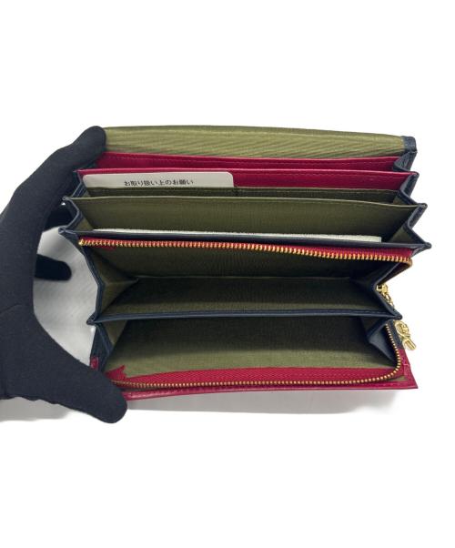 Giada Roberia di Camerino（ジャーダロベルタディカメリーノ）Giada Roberia di Camerino (ジャーダロベルタディカメリーノ) 長財布 ネイビーの古着・服飾アイテム