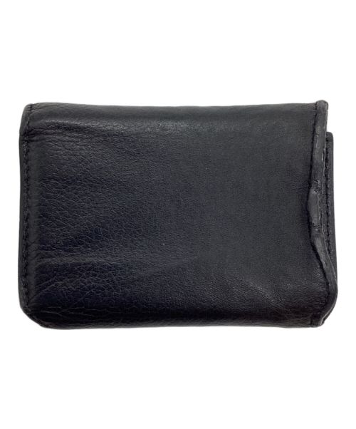 BALENCIAGA（バレンシアガ）BALENCIAGA (バレンシアガ) 3つ折り財布 ブラックの古着・服飾アイテム