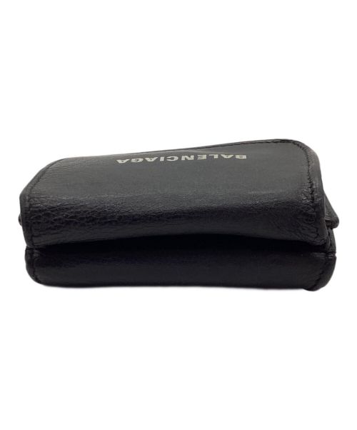 BALENCIAGA（バレンシアガ）BALENCIAGA (バレンシアガ) 3つ折り財布 ブラックの古着・服飾アイテム